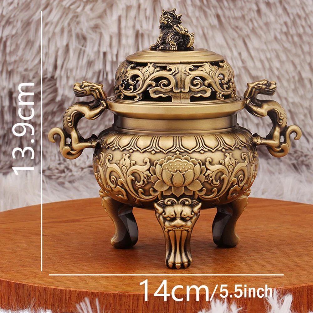 

Медная ретро курильница ENERGE SPRING