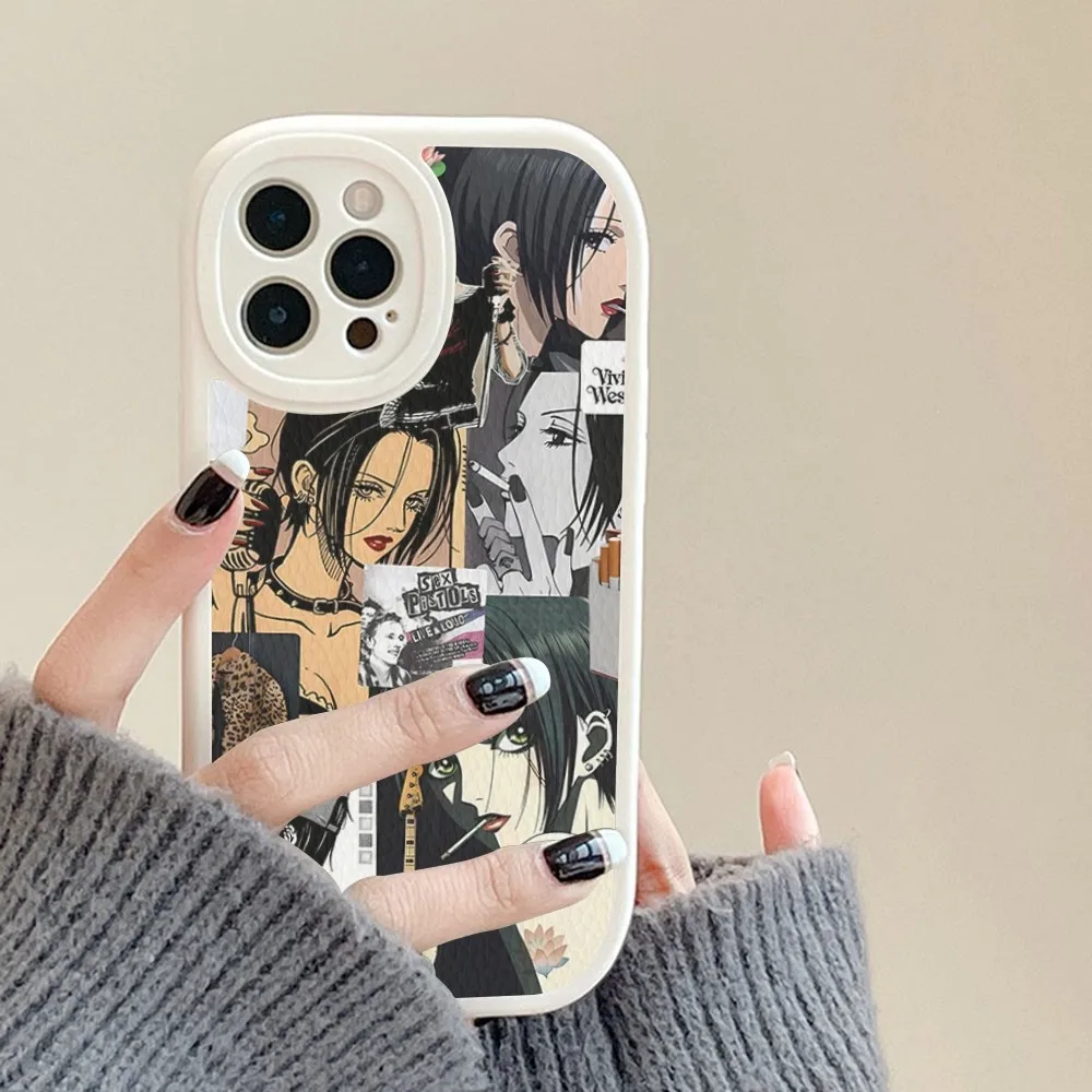 Чехол для телефона из жесткой кожи с рисунком аниме Nano Osaki IPhone 14 13 12 Mini 11 Pro Max Xs X Xr 7 8