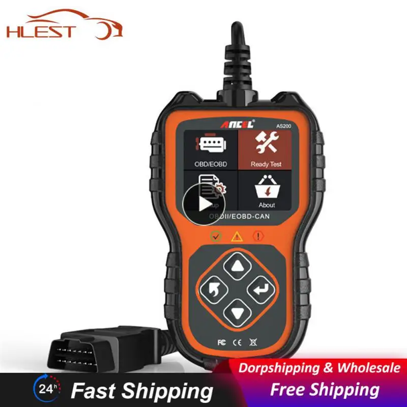 

Wide Compatibility Ancel As100 Obd2 Scanner Car Diagnostic Scanner 229g Durable Obd2 Multi Languages Automotive Scanner Accurate
