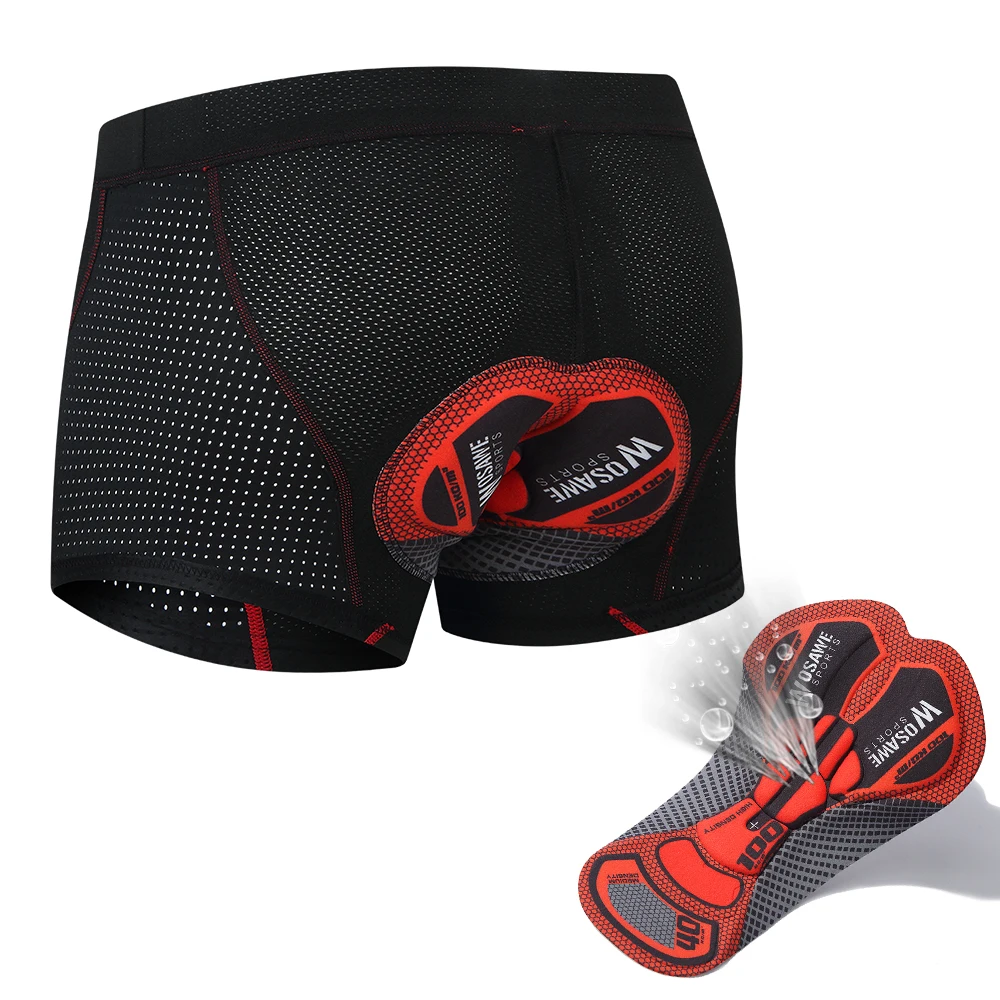 Мужское Велосипедное нижнее белье WOSAWE профессиональные велосипедные шорты