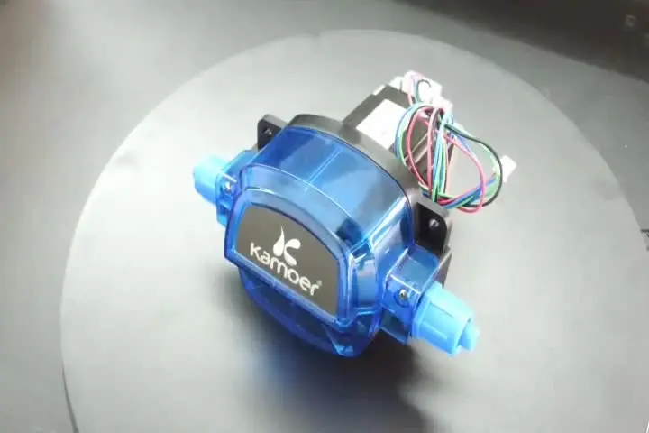 

Kamoer KHL 12v 24v Large Flow Rate 1000ml 1800ml per minute Stepper Motor Liquid Filling Peristaltic Water Pump