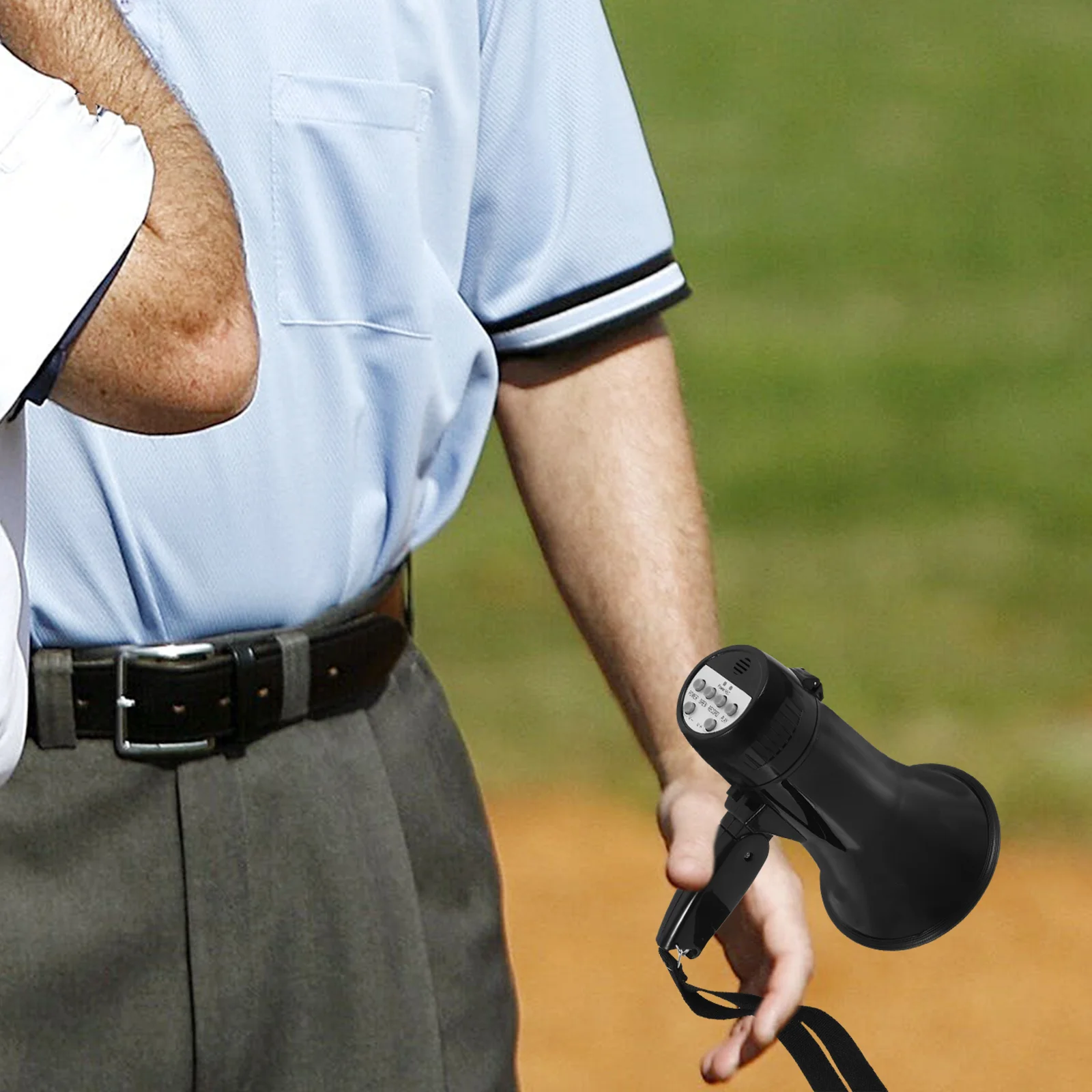 Воздушный звуковой динамик портативный мегафон детские колонки микрофон бык