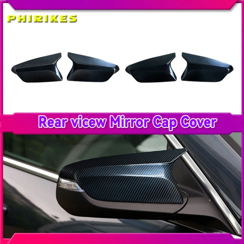 

For chevrolet Malibu XL 2017-2019 Back Mirror Covers Reversing mirror case cover Look ABS 2PCS Cover paste Side Mirror Covers