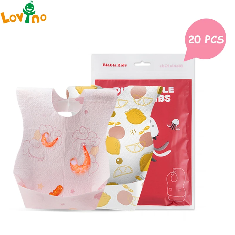 

Summer Children Saliva Towel Baby Eating Small Bibs Disposable Waterproof Portable Rice Pocket Cartoon Print Girl Boy Burp Cloth