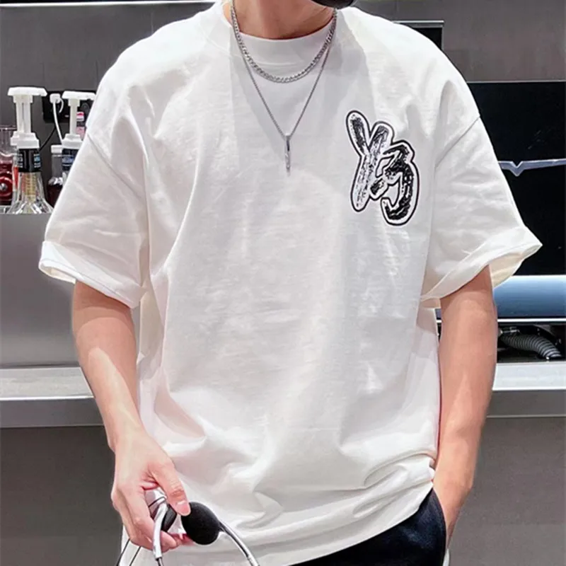 Футболка Yohji Yamamoto мужская из хлопка