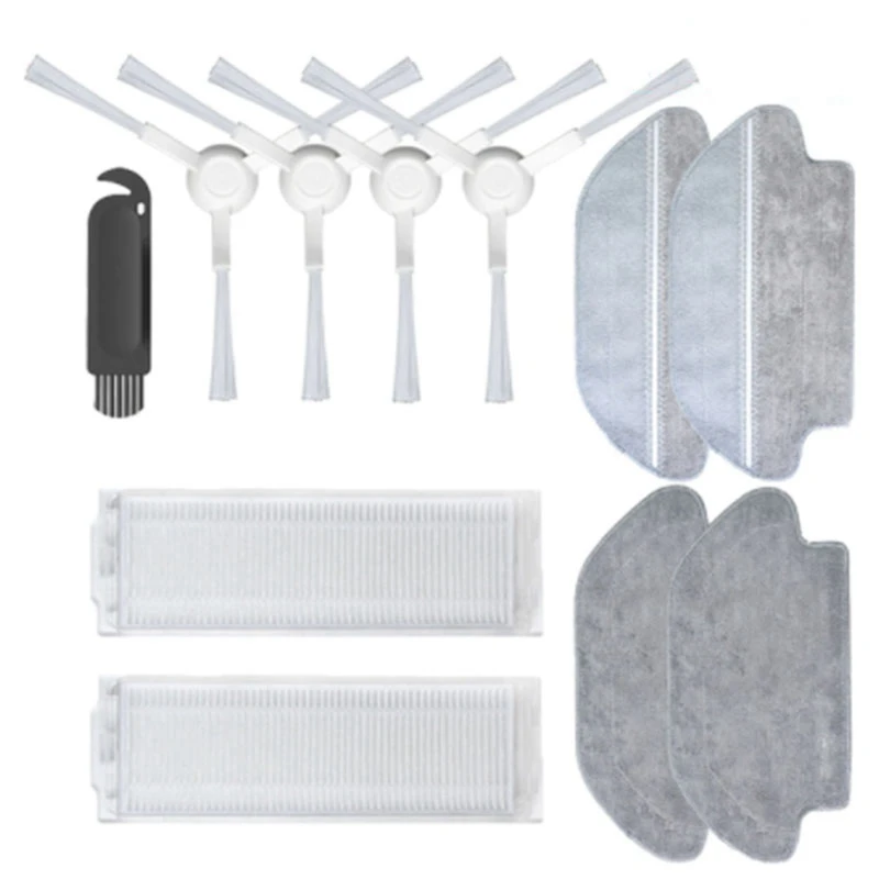 

for Xiaomi Mijia Mop Pro STYTJ02YM/for VIOMI V2 PRO/V3 Robot Vacuum Cleaner Side Brush Hepa Filter Mop Cloth Parts