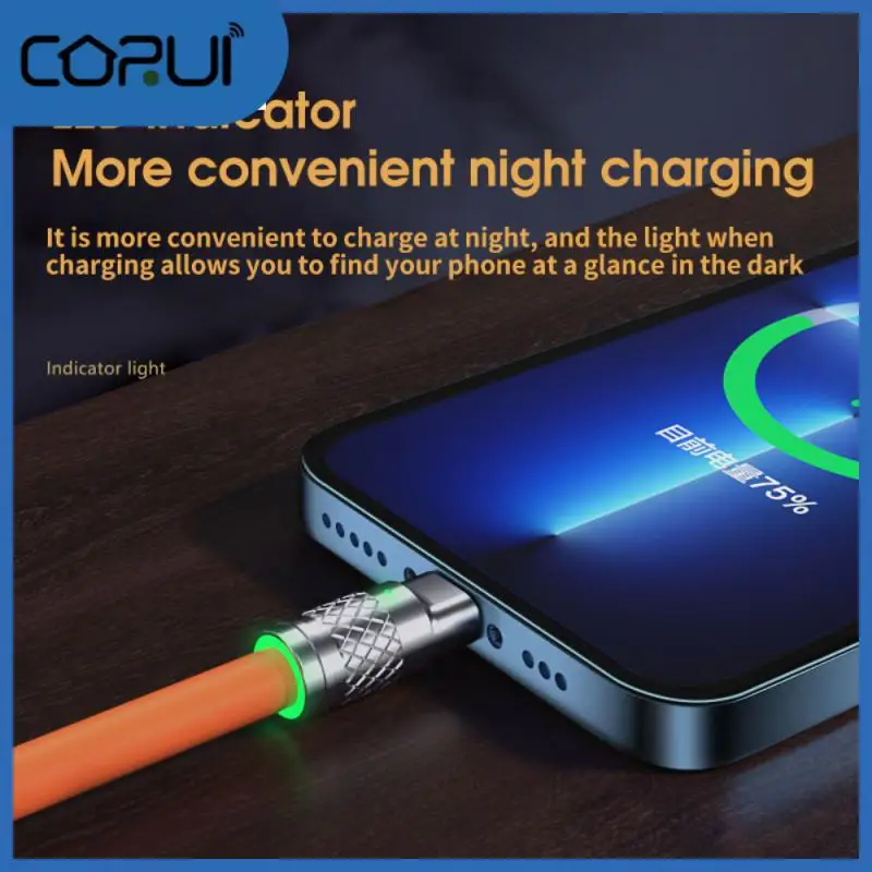 

Fast Charging Cord Super Fast Charge 120w Data Cable Three-in-one Data Cable Quick Charge Multi Usb Port Hot Usb C Data Cord