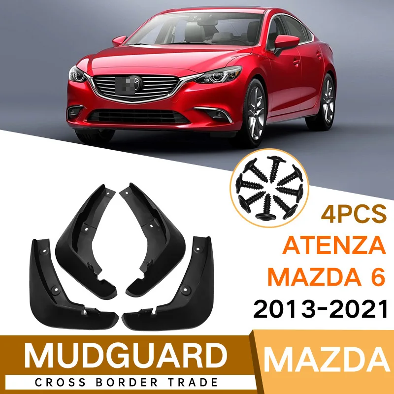 

Брызговики для Mazda 6 Atenza 2003-2021, передние и задние колеса