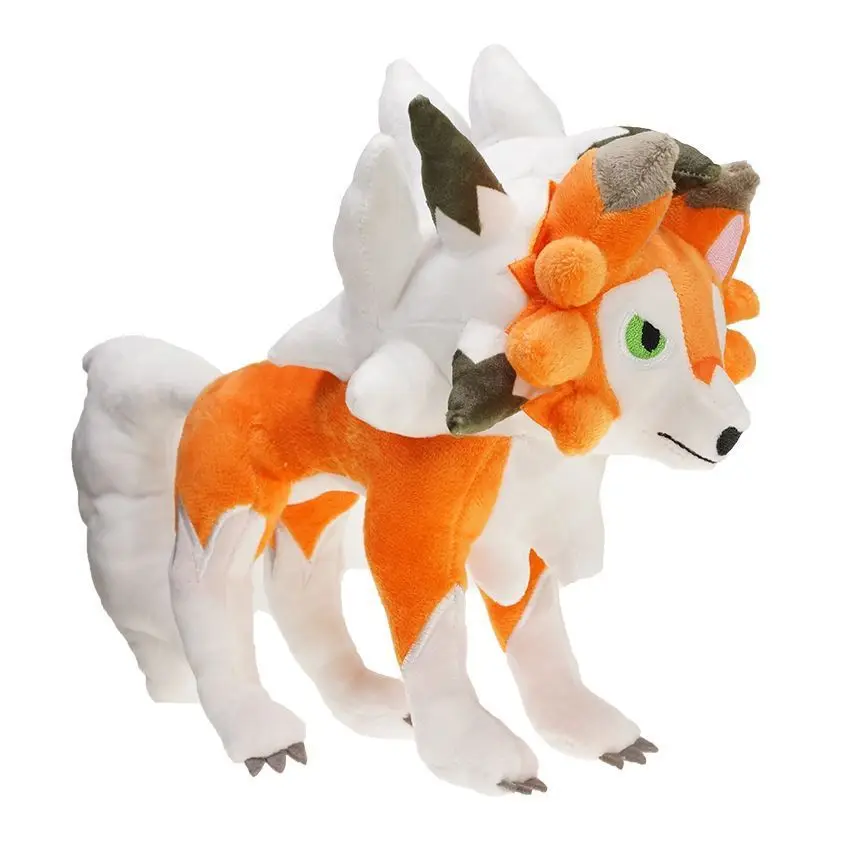 

30cm Pokemon Lycanroc Rockruff Plush Toy High Quality Collection Doll Kawaii Gift Toy for Girl Sleeping Partner Birthday Gift