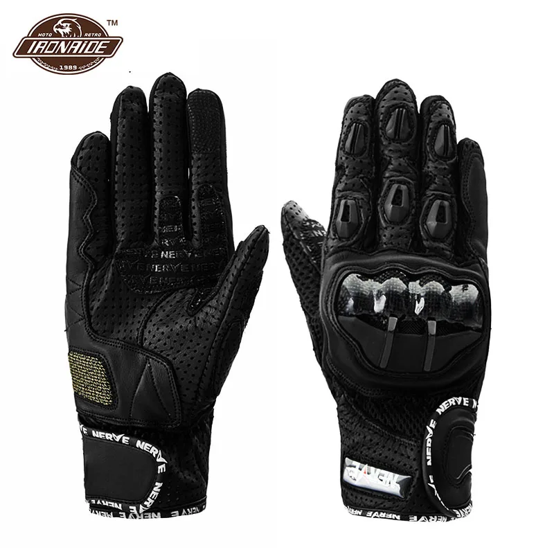 

Summer Mash Breathable Motorcycle Gloves CE Protection Anti-drop Motorcyclist Gloves Men Non-slip Touch Screen Motocross Gloves