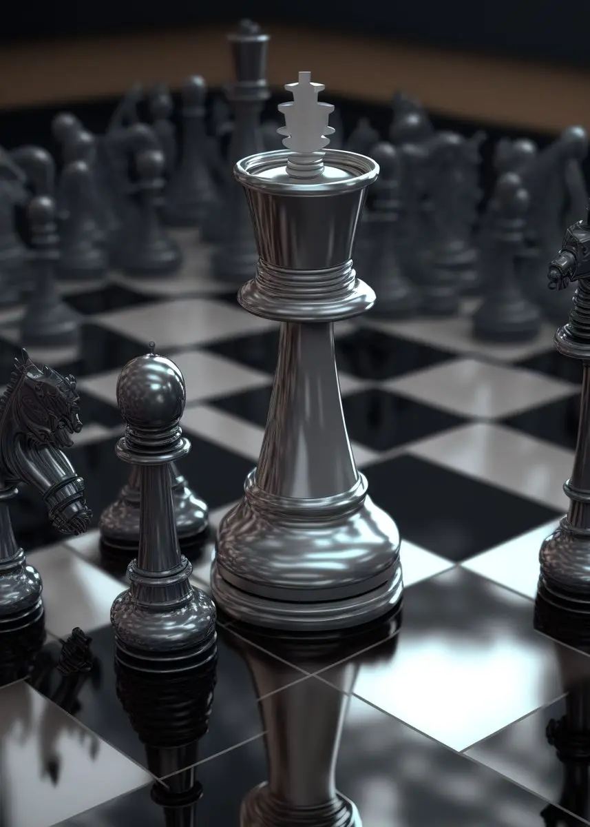 

Шахматы Постер на холсте