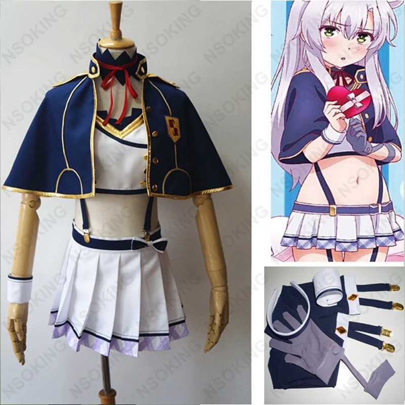 New Anime Akashic Records of Bastard Magic Instructor Sistine Fibel Cosplay Costume Tailor  Made