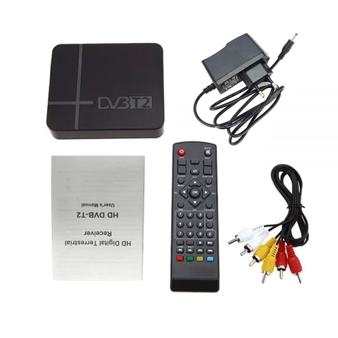 Мини-приставка HD DVB-T2 K2 H.264 TV Set-top Box HD 1080P Set-top Box Portable STB MPEG4 3D Digital USB 2,0 для PVR TIMESHIFT