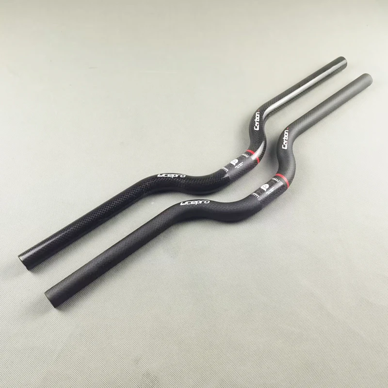 Складной велосипед BMX U-образный руль углеродное волокно M-образный матовый