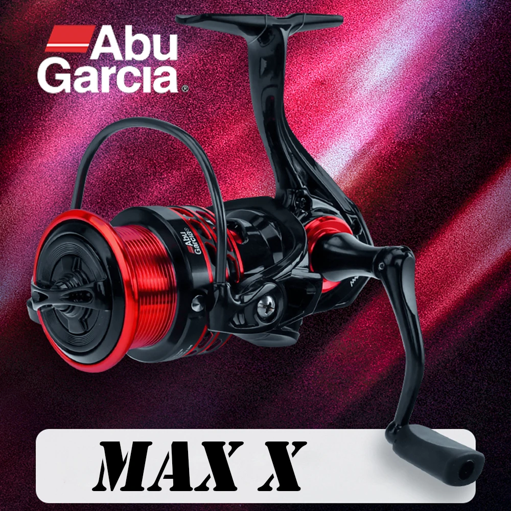 Abu Garcia Max X Fishing Spinning Reel 4+1BB Max Drag 5-8kg 5.2/5.8/6.0:1 Alloy Body Saltwater Fishing Reel