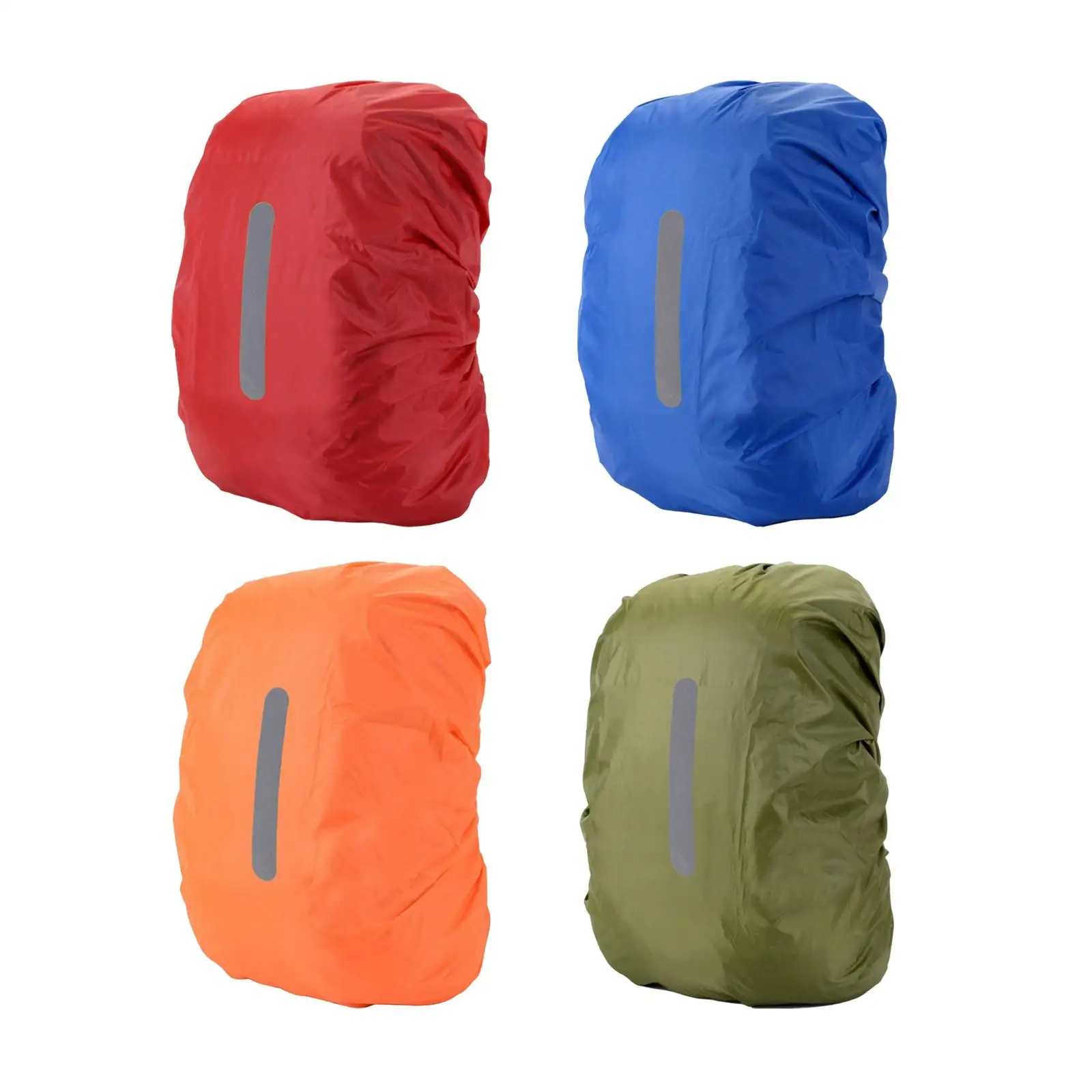 

Reflective Waterproof Backpack Rain Cover 30-40L with Elastic Design for Camping, Traveling ,Easy Storage Multi Function Durable