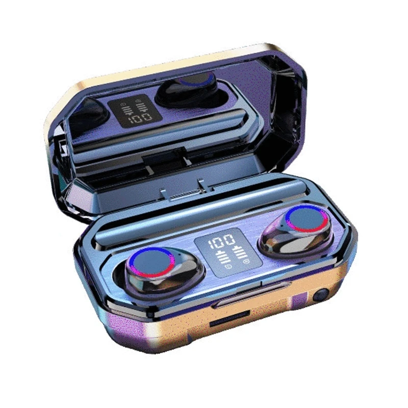 Bluetooth-наушники 5 0 50 мАч с зарядным футляром |