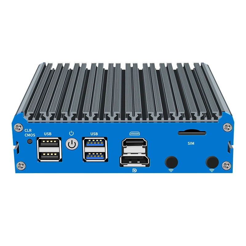 Мини-роутер без вентилятора сервер 4*2 5G LAN Intel Celeron J4125 N6000 J6412 N100 HD DP pfSense