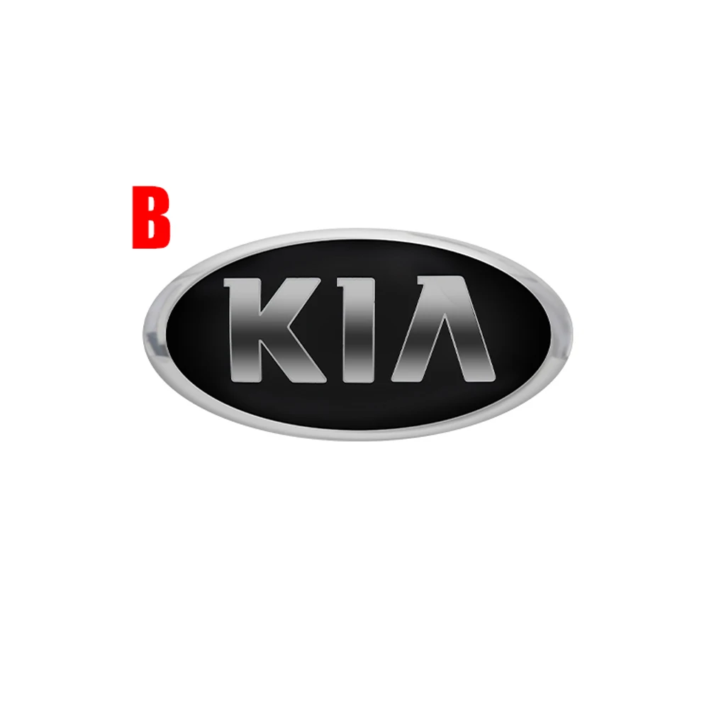 

Передняя эмблема автомобиля, наклейка, аксессуары для Kia Sportage Rio Soul Picanto EV6 Cerato Niro Telluride Sorento II Seltos Optima