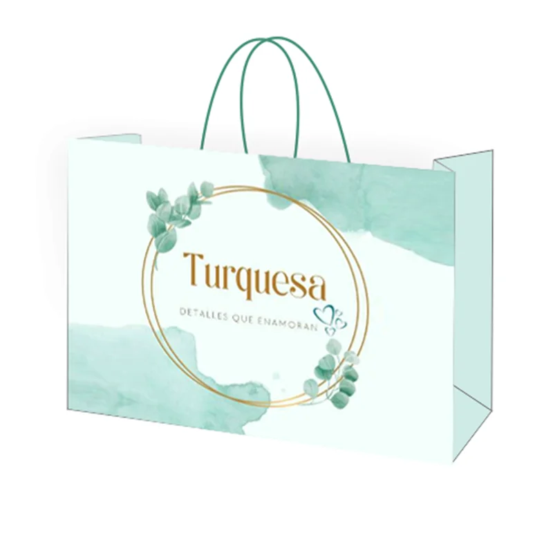 

CUSTOMIZED PAPER BAG FOR Mexico Customer 500 pieces