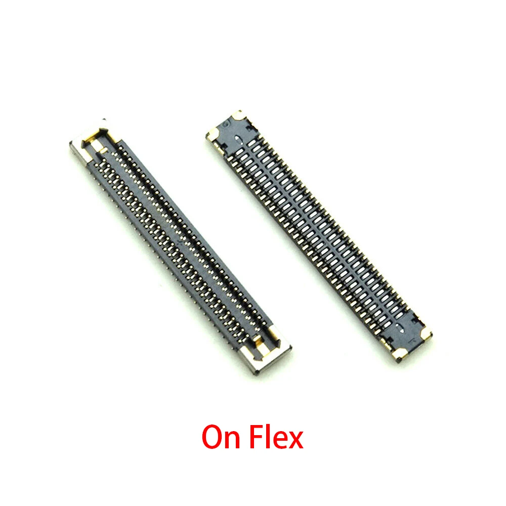 

5-10pcs 64 Pin For Samsung Galaxy S10 Plus/5G/S10 S10+ S10E/G970 G975 G977 N U F B G973 G975 LCD Display FPC Connector On Board