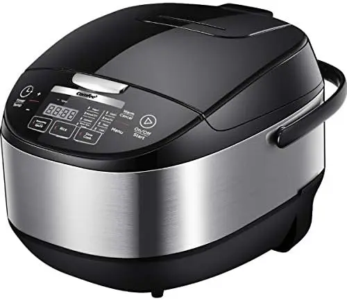 

Rice Cooker, Asian Style Large Rice Cooker with Fuzzy Logic Technology, 11 Presets, 10 Cup Uncooked/20 Cup Cooked, Auto Keep War