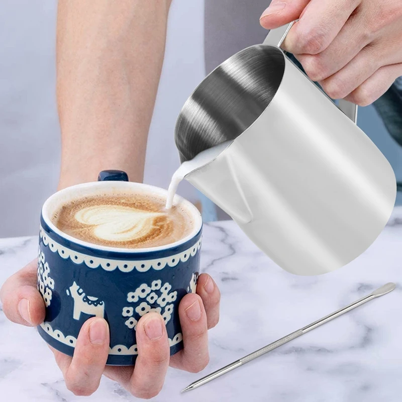 Кувшин для взбивания молока из нержавеющей стали 20 унций