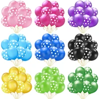 15pcs 12inch polka dot latex balloons baby shower birthday wedding party christmas easter decoration kids toy ballons multicolor