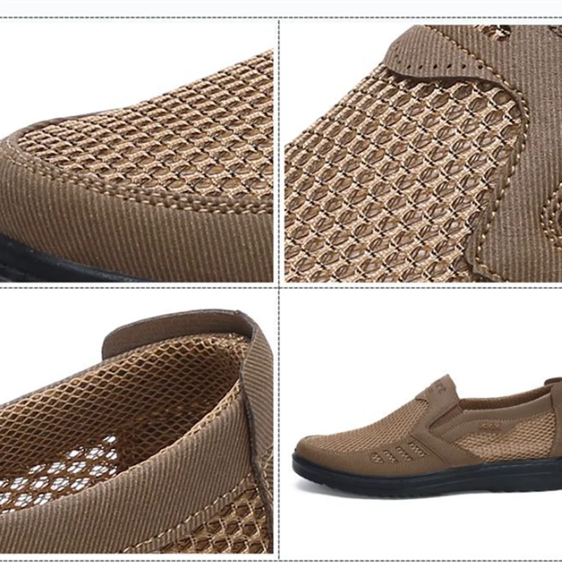 Мужские туфли на плоской подошве из ткани в джентльменском стиле размера плюс