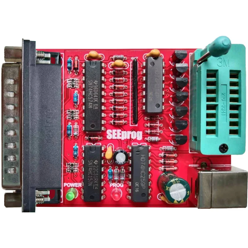 

Программатор SEEprog, последовательная горелка EEPROM SPI, поддерживает все чипы серий 24 93, 25