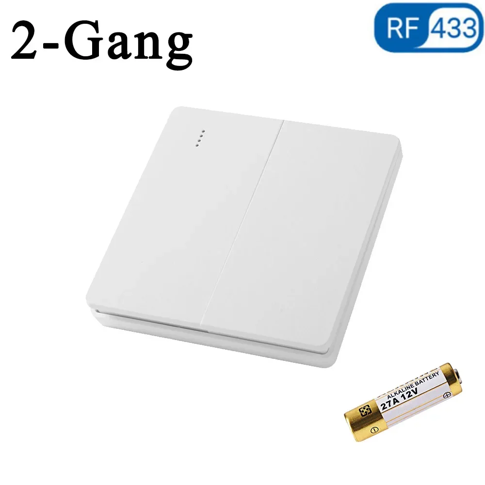 

Tedeligo, 110 В, 220 В, 240 в, без нейтрального провода, одинарный пожарный переключатель, 433 МГц, 100 Вт, 2-канальный релейный модуль беспроводного приемника, 2-стороннее управление