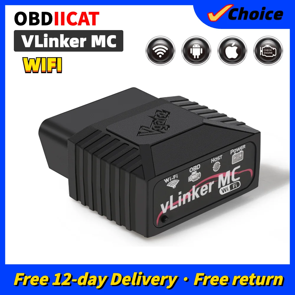 Автомобильный диагностический сканер Vgate vLinker MC + ELM327 Bluetooth 4 0/327 OBD 2