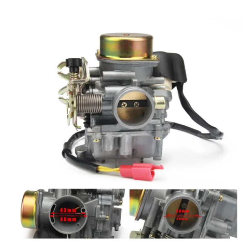 Карбюратор для мотоцикла CVK 30 мм CVK30 Carb для ATV скутера GY6 150 VOG TANK 260 200 250CC