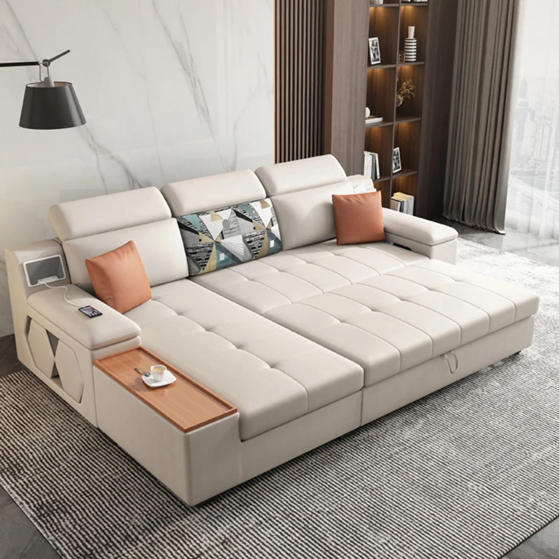 Многофункциональные скандинавские диваны простой квадратный уютный