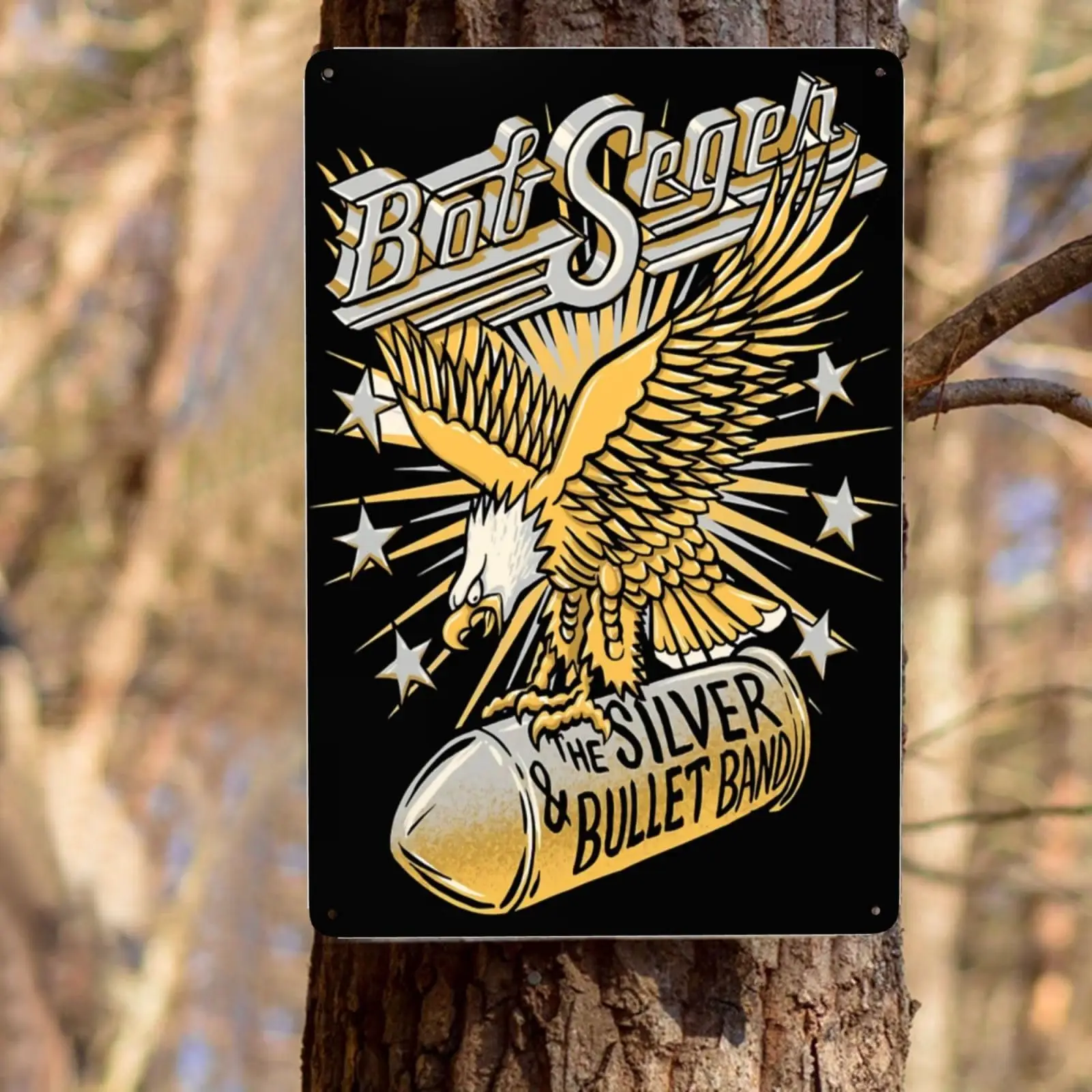 Металлический жестяной знак GOTENTI Боб певец Сегер винтажный Настенный декор