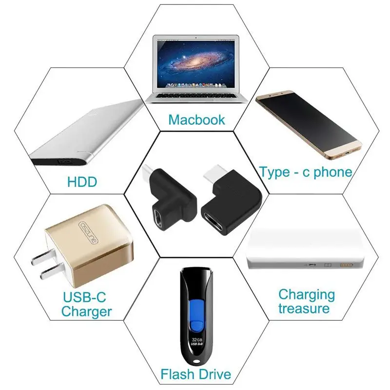 USB C Type адаптер Папа-мама