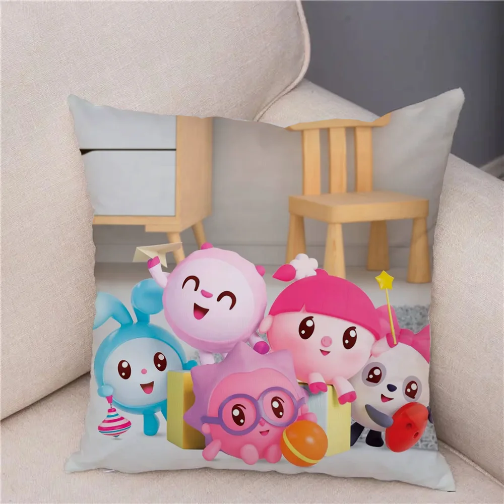 Декоративные Наволочки BabyRiki Квадратные Двойного Размера Экологически Чистый