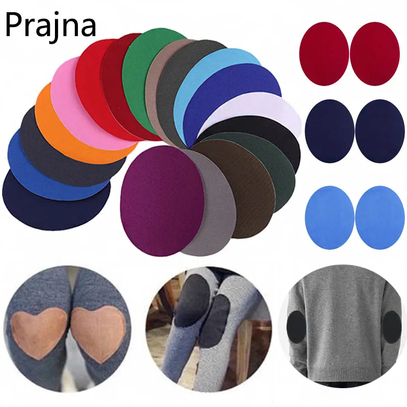 

2PCS Can Be Cut Ironing Patch Denim Patches DIY Iron On Denim Elbow Patches Repair Pants For Jean Clothing Colored Appliques