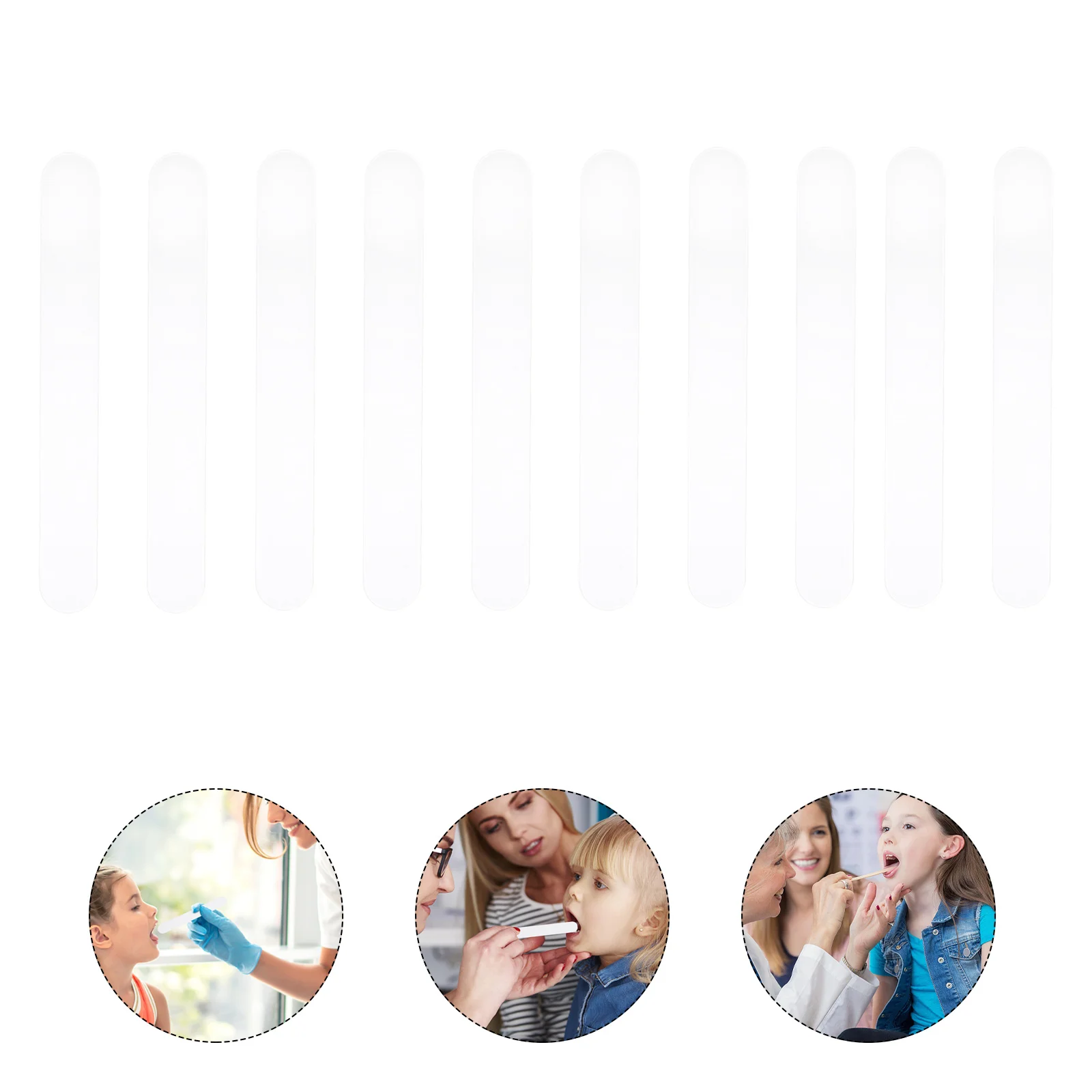 

Spatula Dental Tongue Depressor Hospitals PP Stirring Rod Clinic Professional Supplies Stick Practical Depressors Sterile