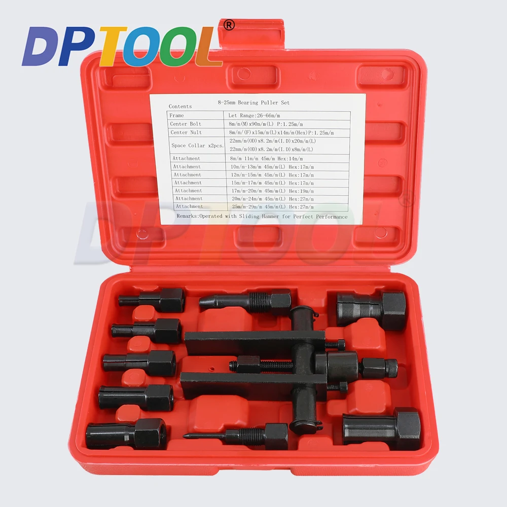 

практичный съемник подшипников мотоцикла, 10 шт./компл., инструмент для снятия подшипников, съемник с коробкой, наборы съемников внутренних подшипников мотоцикла