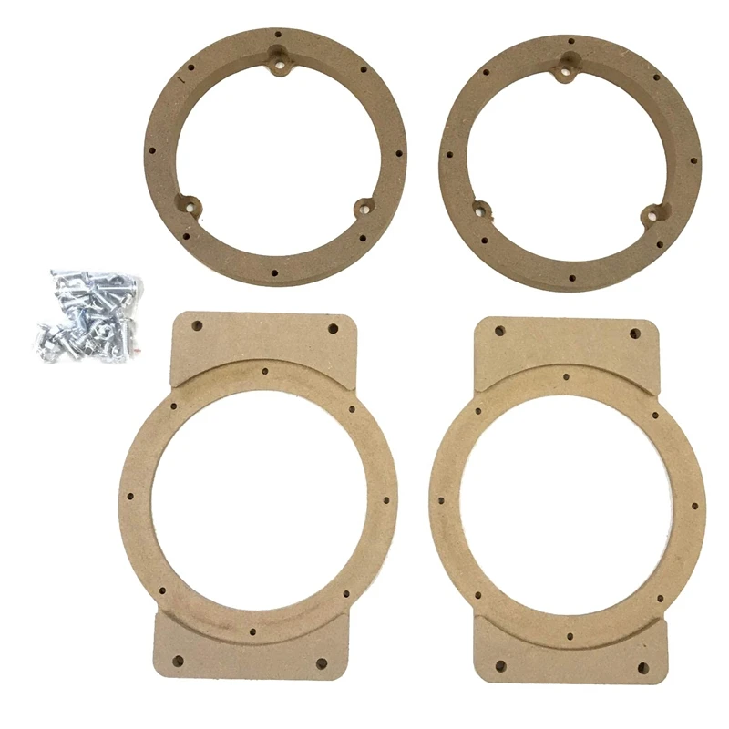 

Car Speaker Spacer Wooden Speaker Mounts For Suzuki Jimny JB64 JB74 2018-2020 Car Audio Horn Refit Rings Mat Mount