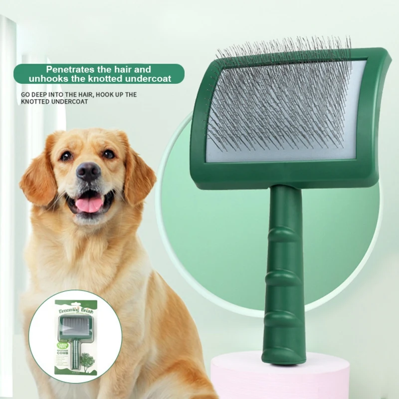 

Dog Cat Comb Brush Needle Pet Hair Remover Brush for Cat Puppy Small Dog Hair Remover Dogs Cats Pet Beauty Grooming Tool