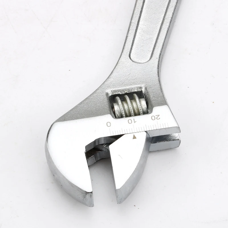 Регулируемый гаечный ключ с большим отверстием обезьянами угловой для дома