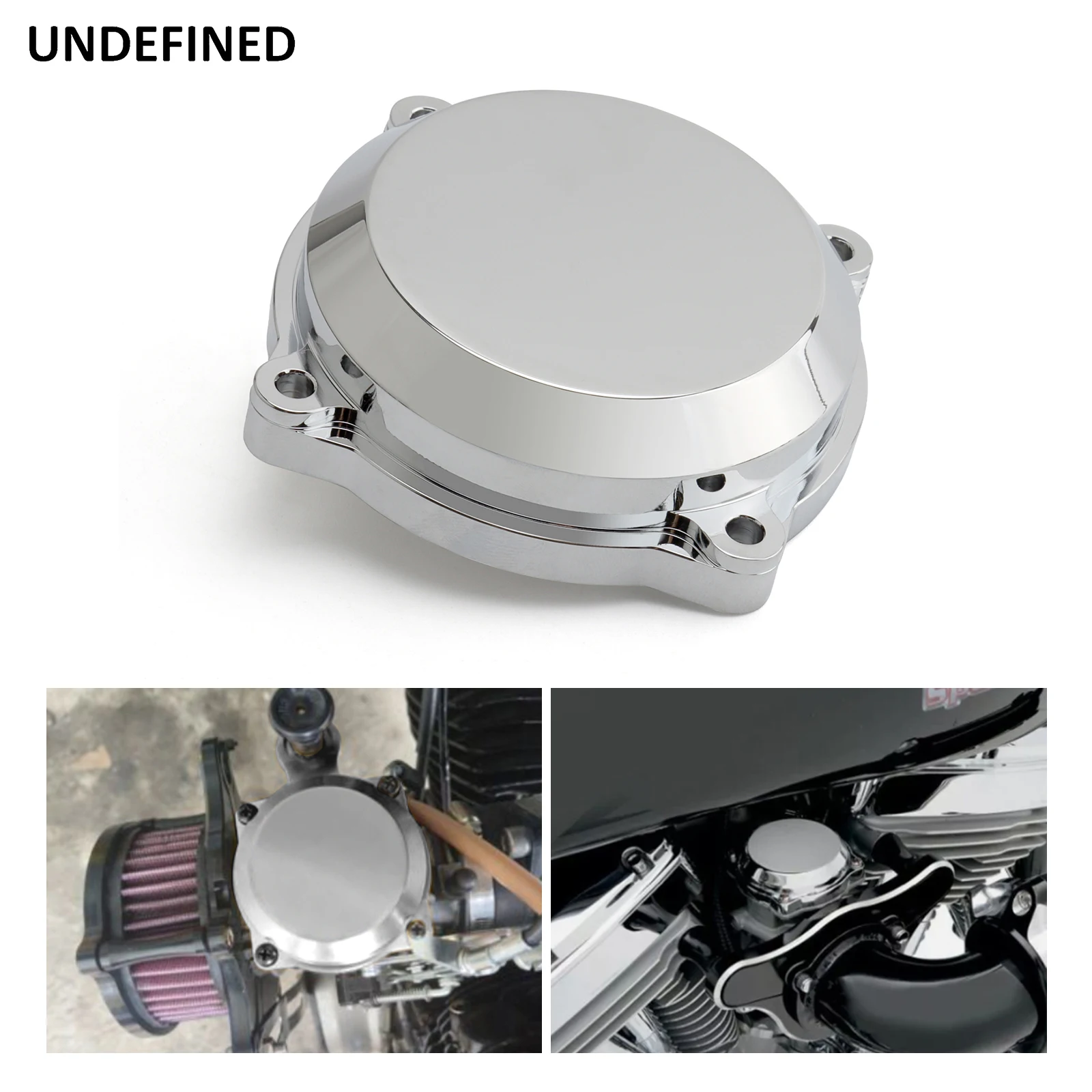Хромированная гладкая верхняя крышка CV Carb для Harley Touring FL Softail Dyna FXR Sportster XL 88-06