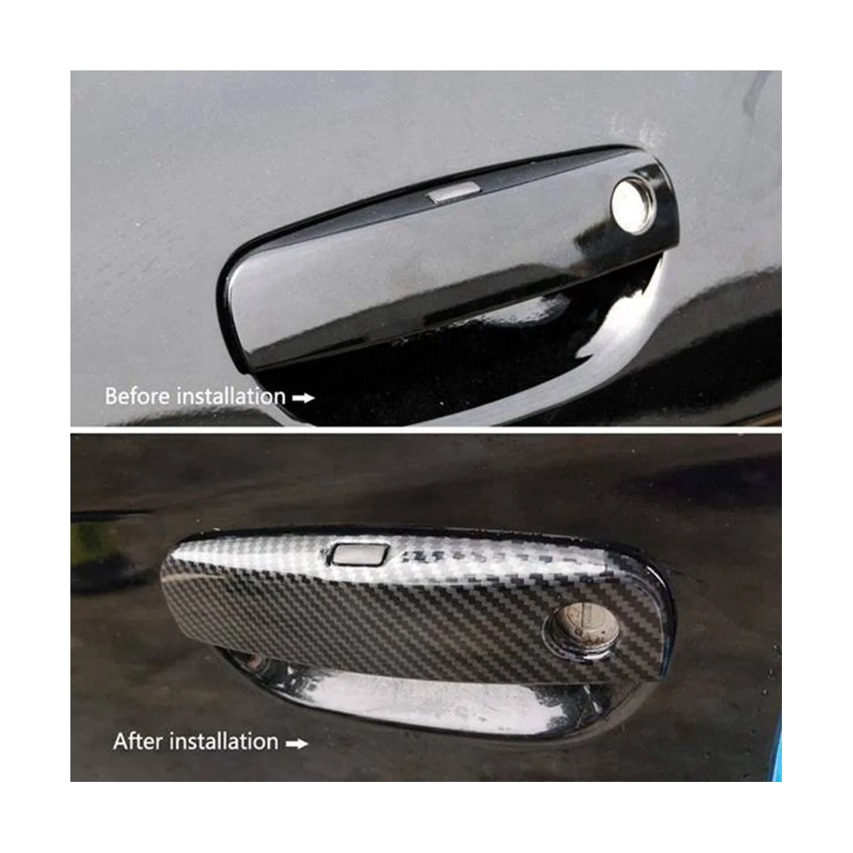 Протектор дверной ручки чехол на дверную ручку автомобиля для Dodge Charger Warhorse SRT RT