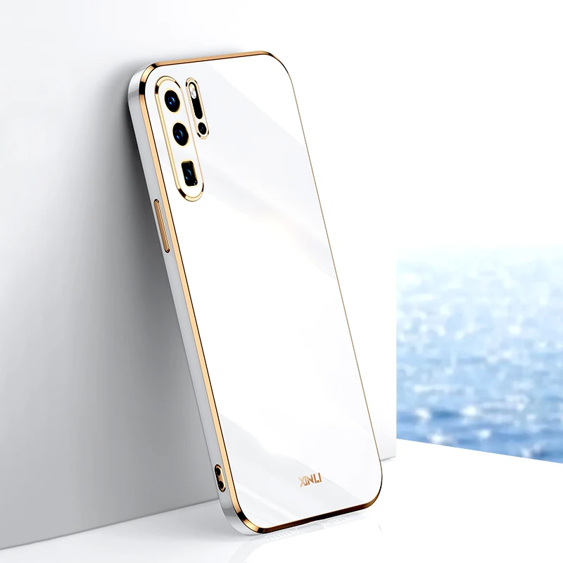 

Luxury Plating Silicone Case For Huawei Honor 20 P30 P20 P40 Pro Nova 5T Lite Honor20 20Pro Phone Soft TPU Bumper Full Covers ON