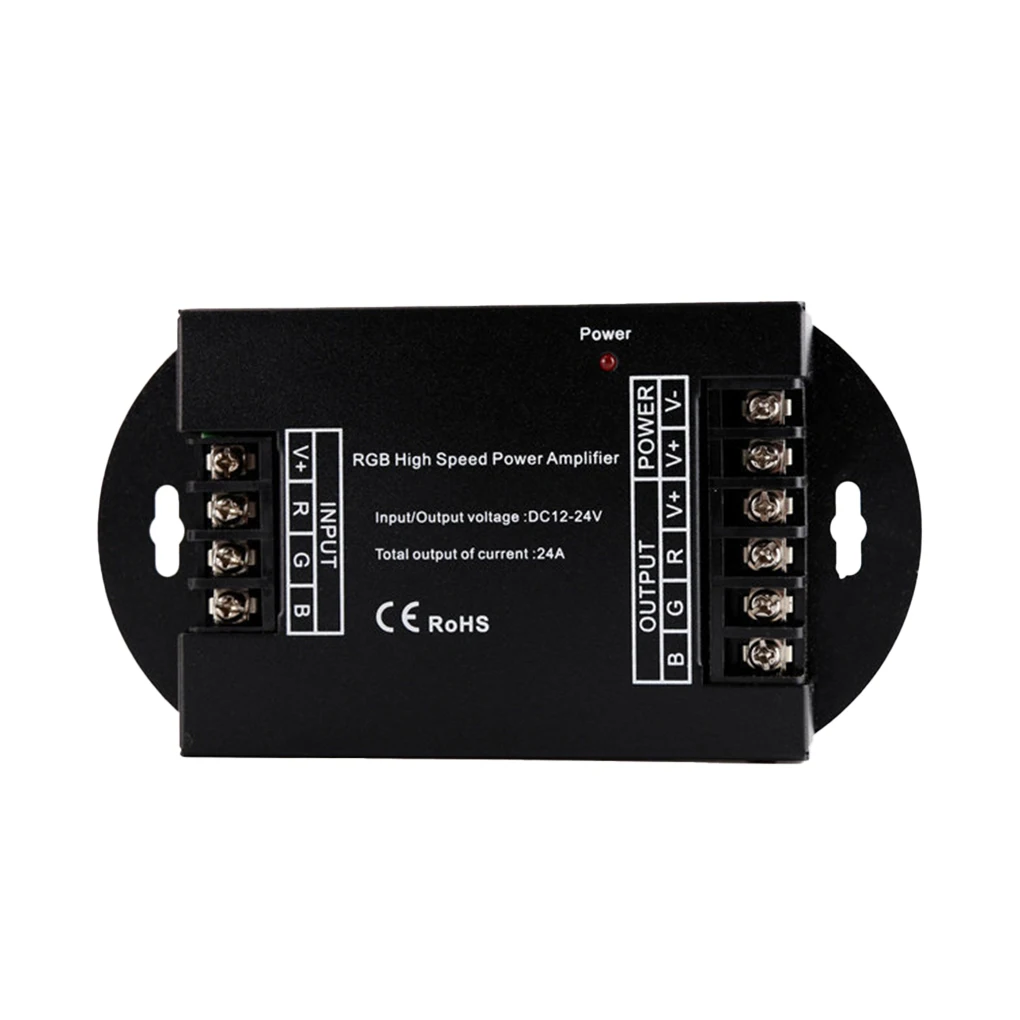 

Fast Speed RGB Amplifier Hotel Light Strip Power Repeater Controller