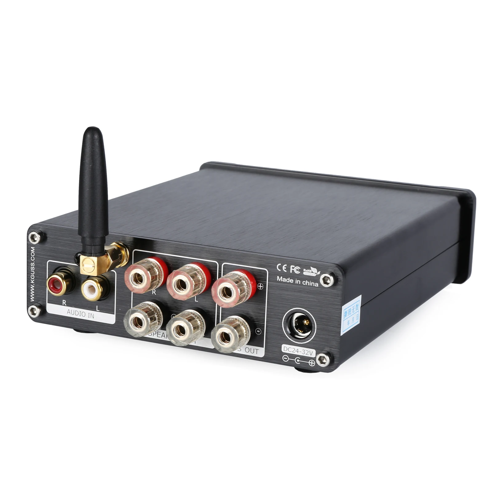 KGUSS PA8 высокомощный 2 1 канальный цифровой усилитель мощности TPA3255 HIFI сабвуфер