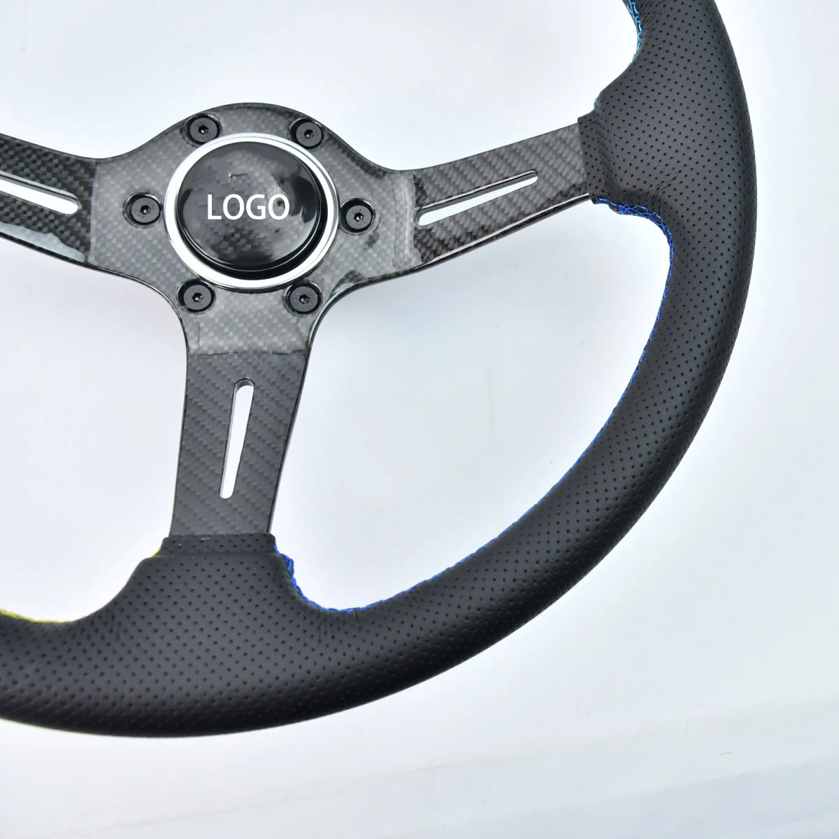 Руль TIYPEOR 350 мм универсальный автомобильный руль глубиной 70