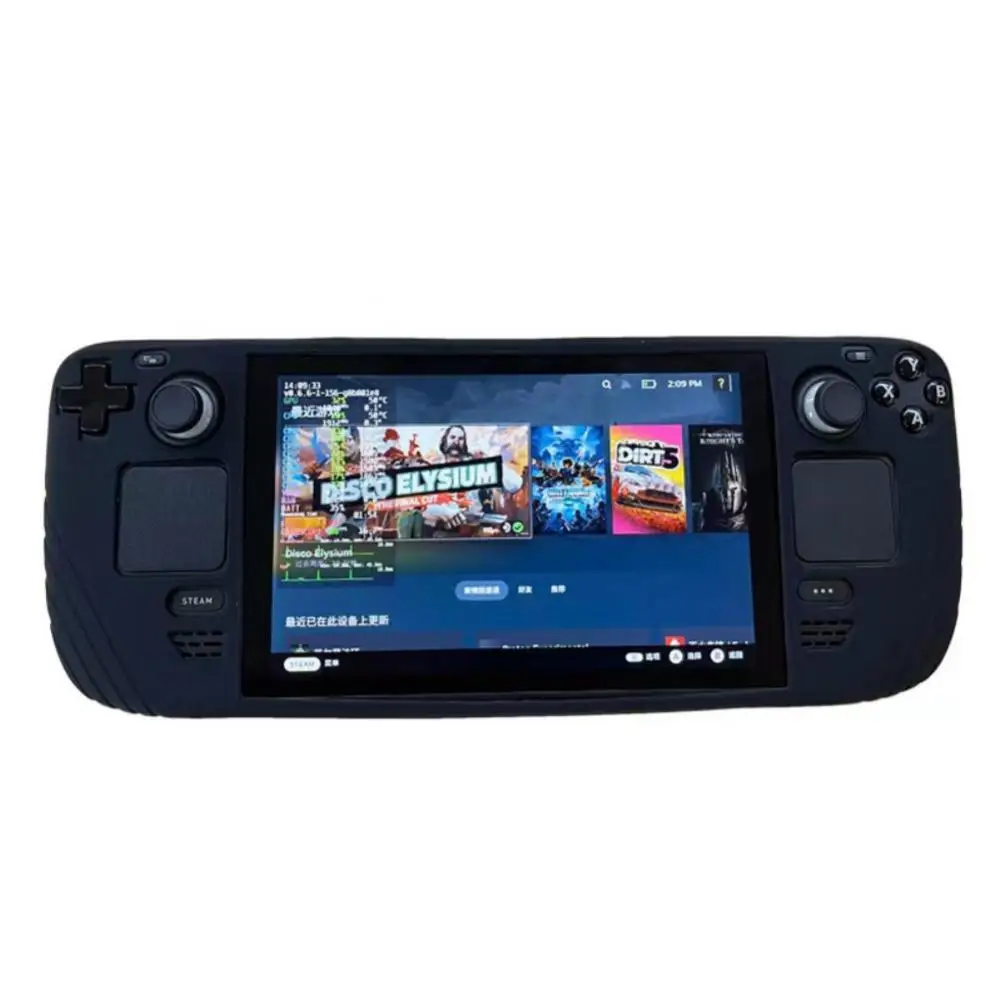 

Portable For Steam Deck Silicone Protection Cover Soft Silicone Case Anti-drop All-inclusive Protective Shell Case Accessories